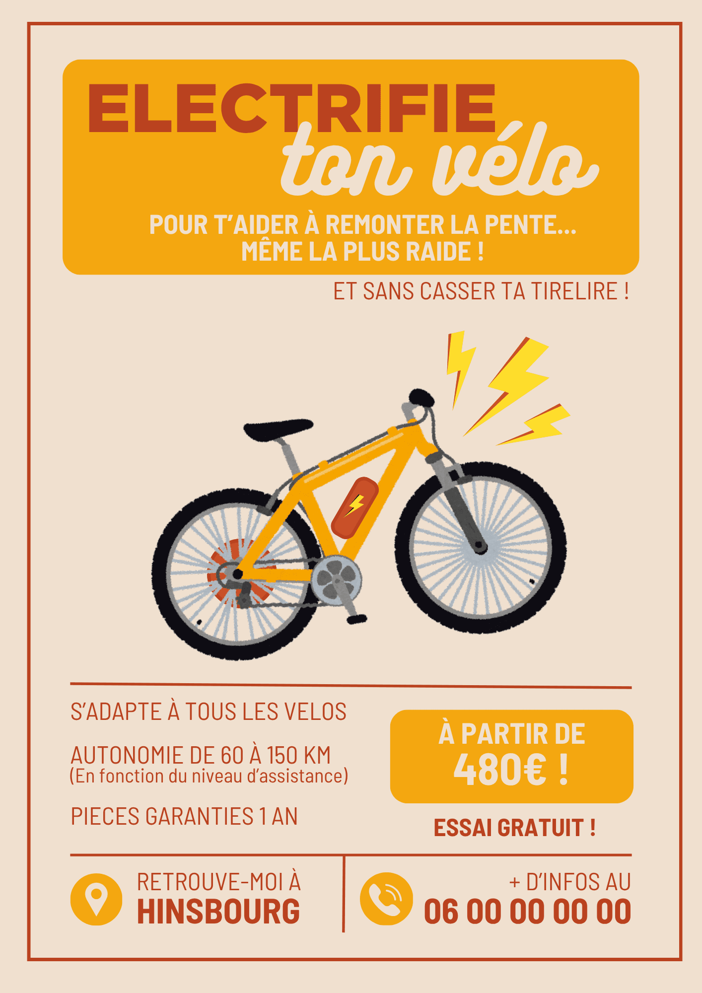 Flyer vélo